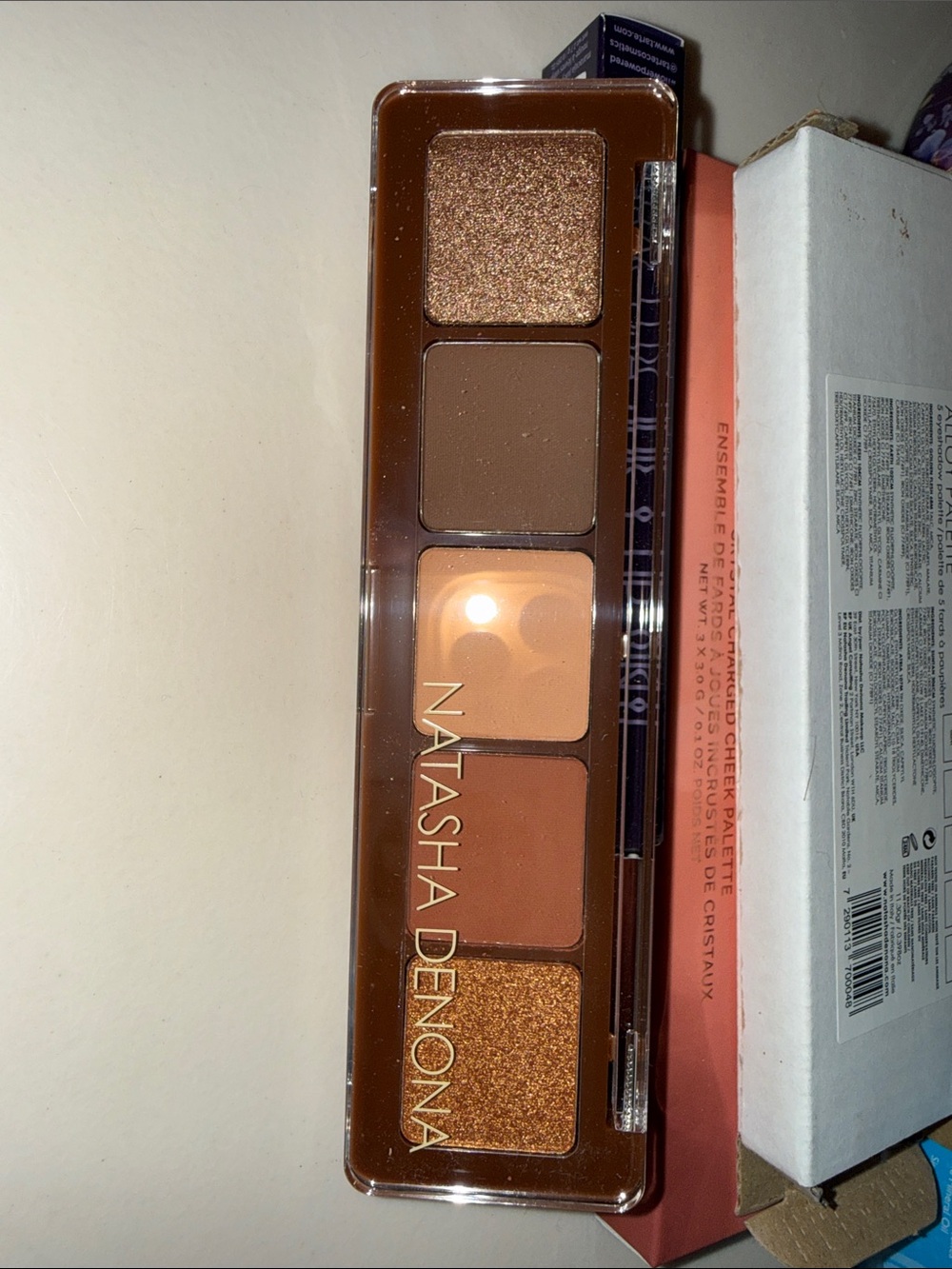 Natasha Denona Compact Eyeshadow Quattro - Copper, Brown & Champagne